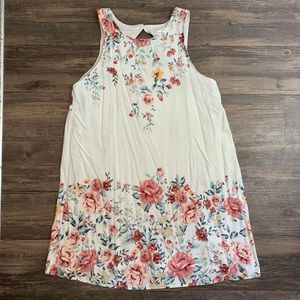 Xhilaration Sleeveless Floral Dress
